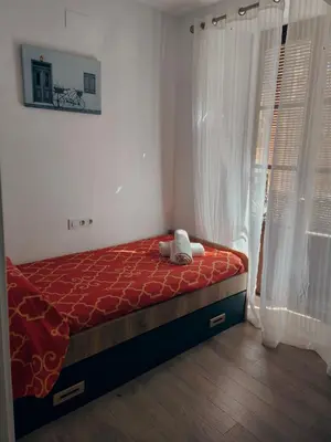 Cama o camas de una habitación en Alojamiento Wadi Dar Al-Farah 