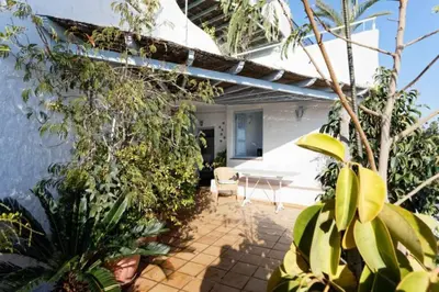 Jardín al aire libre en Lovely house with spectacular view