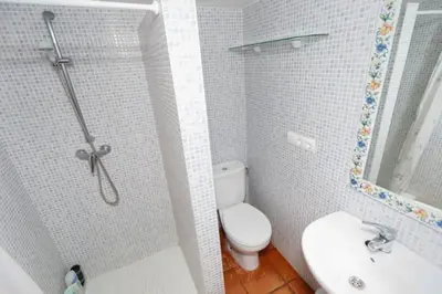 Un baño de Lovely house with spectacular view