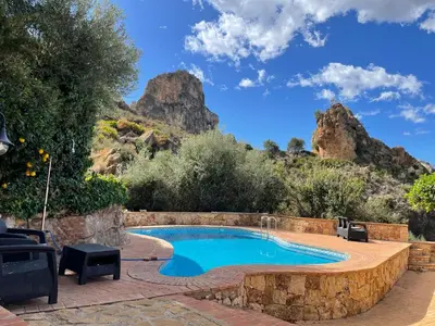 Piscina en o cerca de Casa Estrella