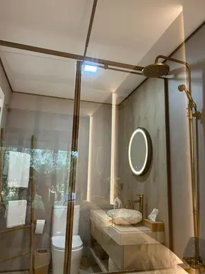 Un baño de Zen Garden Apartment