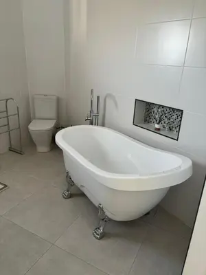 Un baño de Casa Miramar, with private pool, jacuzzi and stunning views