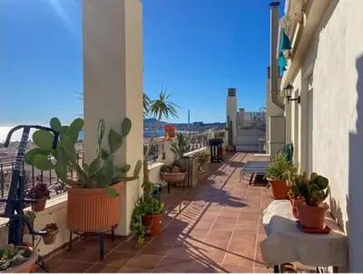 Un balcón o terraza de La caracola