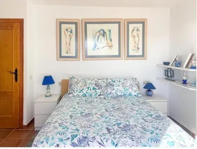 Cama o camas de una habitación en La caracola
