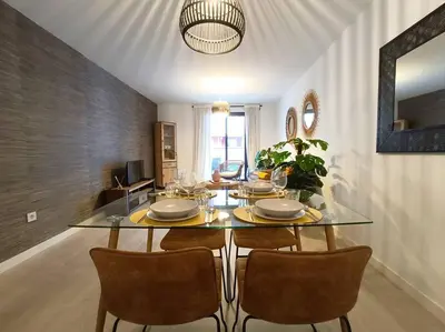 Plano de Alejandría Suites Aguadulce Sur, 2Hab, terraza, WiFi, Piscina y garaje