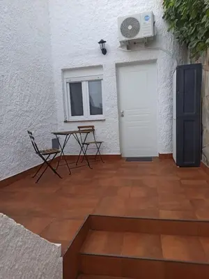 Un balcón o terraza de Mini apartamento equipado