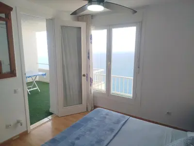 Cama o camas de una habitación en De la Montaña al Mar