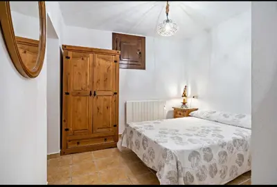Cama o camas de una habitación en Molino del Nacimiento