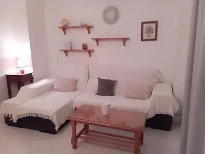 Cama o camas de una habitación en Apartamento 3 habitaciones -50 metros playa