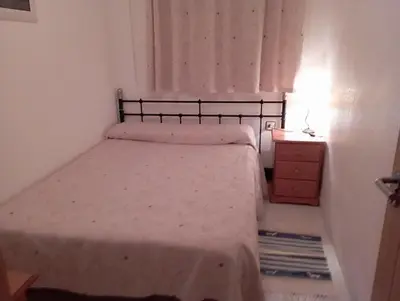 Cama o camas de una habitación en Apartamento 3 habitaciones -50 metros playa