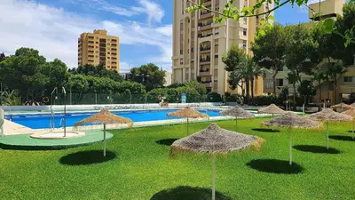 Piscina en o cerca de PALM TOWER APARTMENT