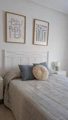 Cama o camas de una habitación en Casa Trastévere