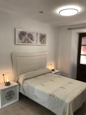 Cama o camas de una habitación en Alojamiento Wadi Dar Al-Farah II 