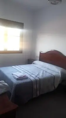 Cama o camas de una habitación en Casa La Cruz Pintá