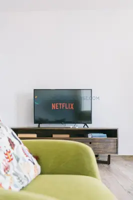 Una televisión o centro de entretenimiento en Casa la Torta - San José