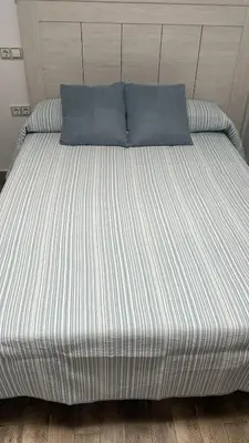 Cama o camas de una habitación en Villa de fernan Pérez