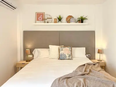Cama o camas de una habitación en Chalet con Piscina privada y Suite de lujo