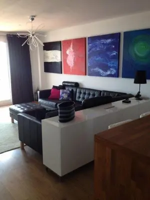 Zona de estar de Victoria Building Calle Puntica - Mojacar Pueblo Attico - 3 bedroom - sleeps 5 - R882