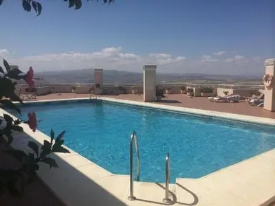 Piscina en o cerca de Victoria Building Calle Puntica - Mojacar Pueblo Attico - 3 bedroom - sleeps 5 - R882