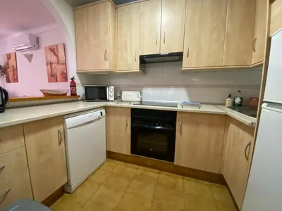 Una cocina o zona de cocina en Casa Becquer - Mojacar - 2 bedroom - sleeps 4 - R040