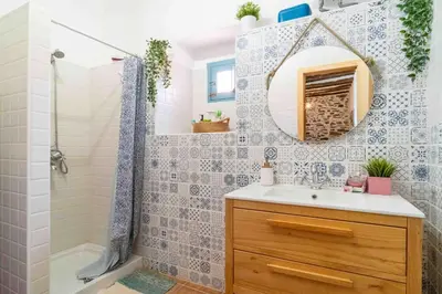 Un baño de Paraje la Suerte Cortijo la Suerte