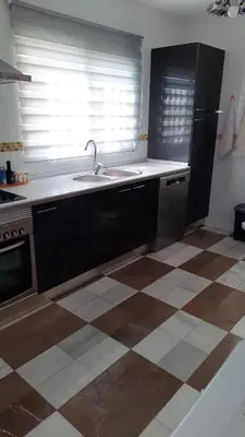Una cocina o zona de cocina en Chalet Terreros Playa