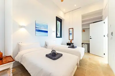 Cama o camas de una habitación en CasaCarbonito