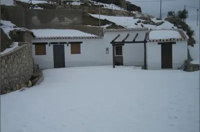 Cuevas el Balcón de Orce en invierno