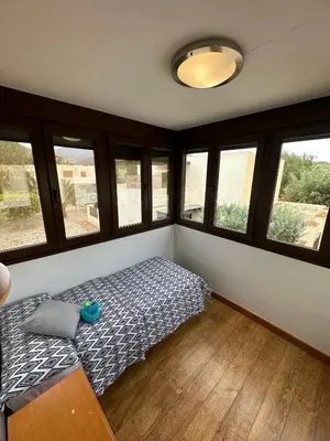 Cama o camas de una habitación en Casa El Sotillo