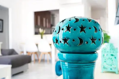 Zona de estar de Bonito apartamento ideal para familias con piscina en Roquetas