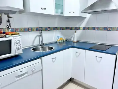 Una cocina o zona de cocina en Apartamento Arcos Costa Cálida III