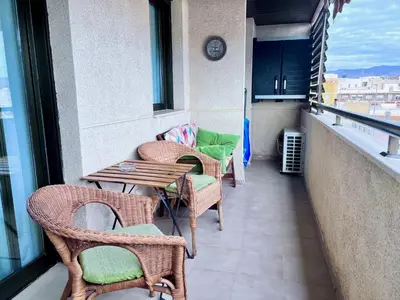 Un balcón o terraza de Apartamento Arcos Costa Cálida III