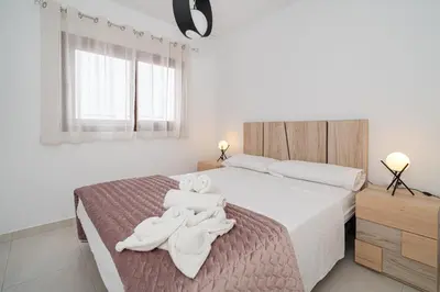 Cama o camas de una habitación en Casa Pampas