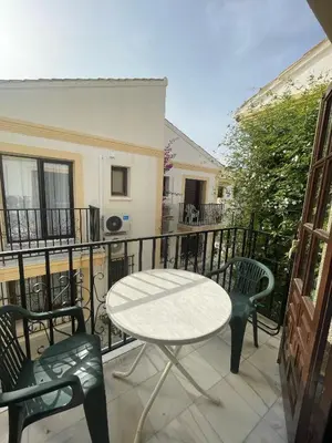 Un balcón o terraza de La Casa de Flores