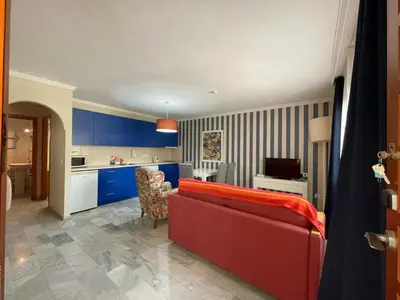 Una cocina o zona de cocina en La Casita Azul Bajo