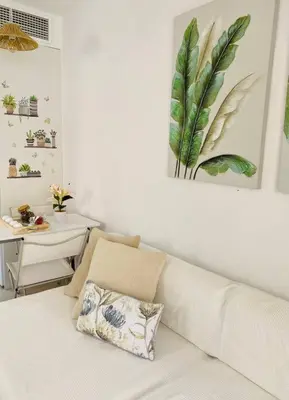 Zona de estar de Apartamento en Vera Playa Laguna Beach