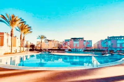 Piscina en o cerca de Apartamento en Vera Playa Laguna Beach