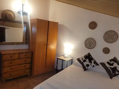Cama o camas de una habitación en Casa de la Luz