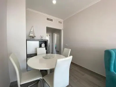 Zona de estar de Vista del Mar Penthouse Panoramic