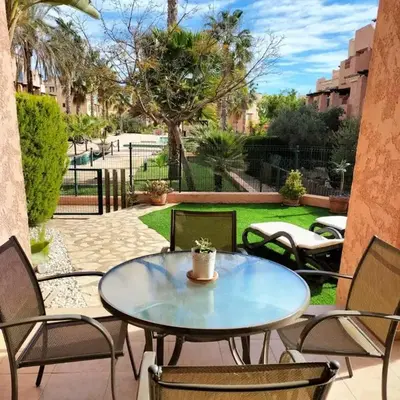La Kasbah - Bajo con jardín - Urbanización privada - Ground floor with garden - Private urbanization