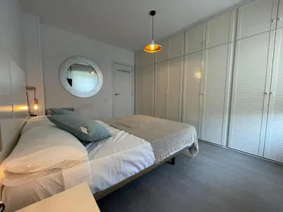 Cama o camas de una habitación en Apartamento Eucalipto