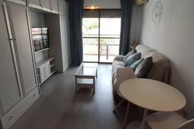 Zona de estar de Apartamento Eucalipto