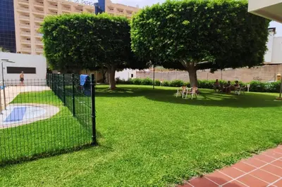 Jardín al aire libre en Apartamento Eucalipto