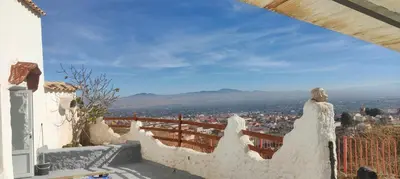 Vista general de una montaña o vista desde el apartamento