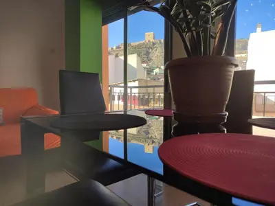 Zona de estar de La casa de Ramsés