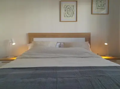 Cama o camas de una habitación en Shuske