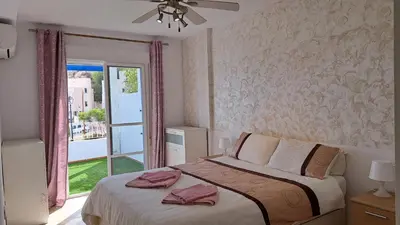 Cama o camas de una habitación en Sun shine