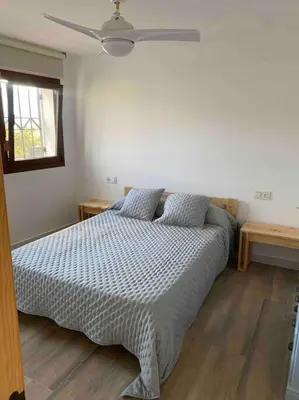 Cama o camas de una habitación en Apartamento Laujar de Andarax