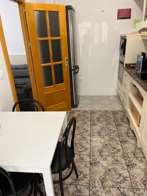 Una cocina o zona de cocina en Bonito apartamento cerca de la playa