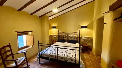 Cama o camas de una habitación en Casa de La Abuela